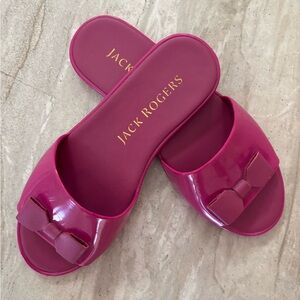 Jack Rogers Women's Fuchsia Jelly Sandals
